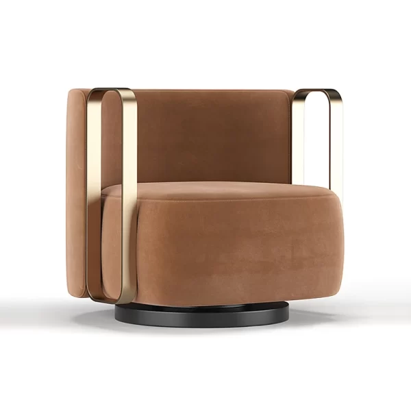 ~Italian Light Luxury Couch Minimalist Designer Rotating Hotel Reception Chair Sales Office Leisure Chair chairs living room