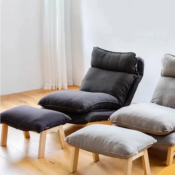 Single Relaxing Sofas Multifunctional Nordic Grey Nordic Sofas Puff Designer Comfortable Woonkamer Banken Furniture Living Room - Image 5