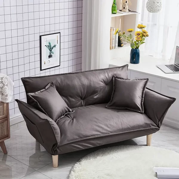 Modern Armchair Sofa Bed 5 Angle Adjustable Reclining Back and Arm Living Room Furniture Home Small Double Sofa Couch Recliner - Image 7