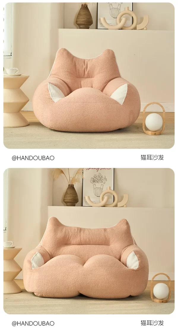 Totoro Lazy Sofa Cute Can Lie Can Sit Sofa Reading Area Single Sofa Furniture - Image 21