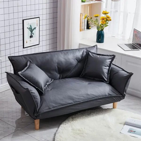 Modern Armchair Sofa Bed 5 Angle Adjustable Reclining Back and Arm Living Room Furniture Home Small Double Sofa Couch Recliner - Image 8