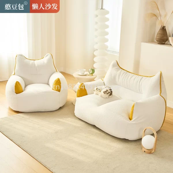 Totoro Lazy Sofa Cute Can Lie Can Sit Sofa Reading Area Single Sofa Furniture