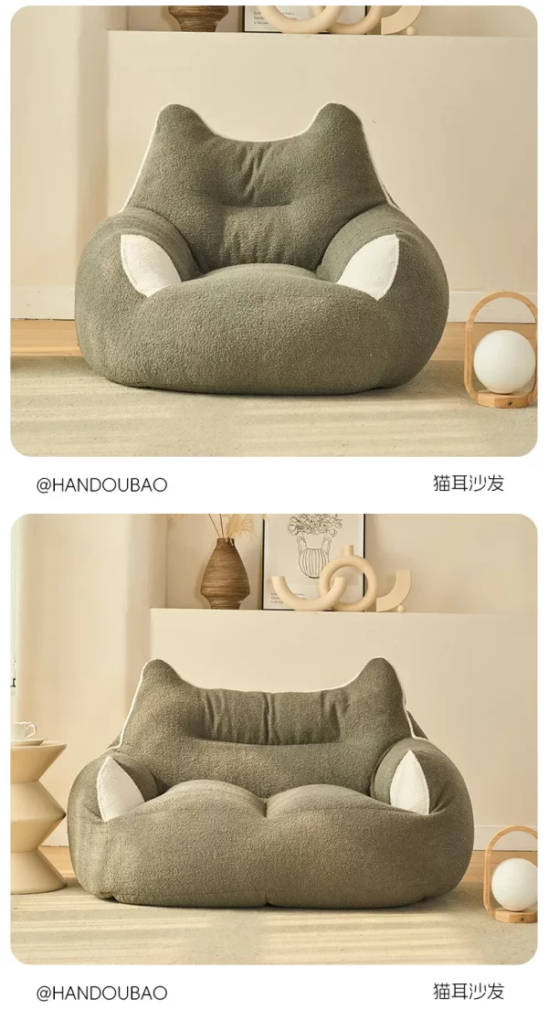 Totoro Lazy Sofa Cute Can Lie Can Sit Sofa Reading Area Single Sofa Furniture - Image 22