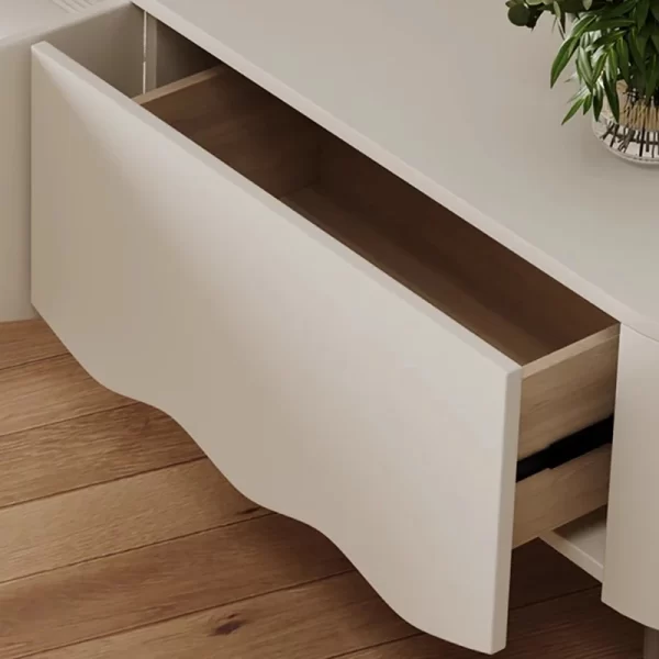 French Organize Tv Stand Modern Minimalist Trendy Storage Tv Stand Luxury Nordic Tv Schrank Wohnzimmer Furniture For Living Room - Image 3