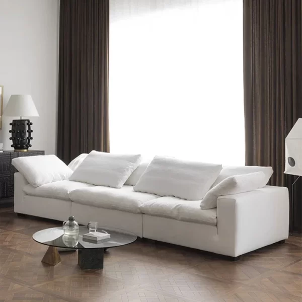 Comfort White Living Room Sofa Minimalist Tiny House Sectional Unique Living Room Sofa Designer Reading Mueble Sala Furnitures