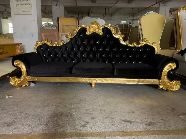 Factory direct sales European carved sofa, wedding sofa KTV bar club sofa - Image 6