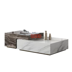 Marble Coffee Table Living Room Home Large Apartment Modern Minimalist Italian Minimalist Square Silent Style