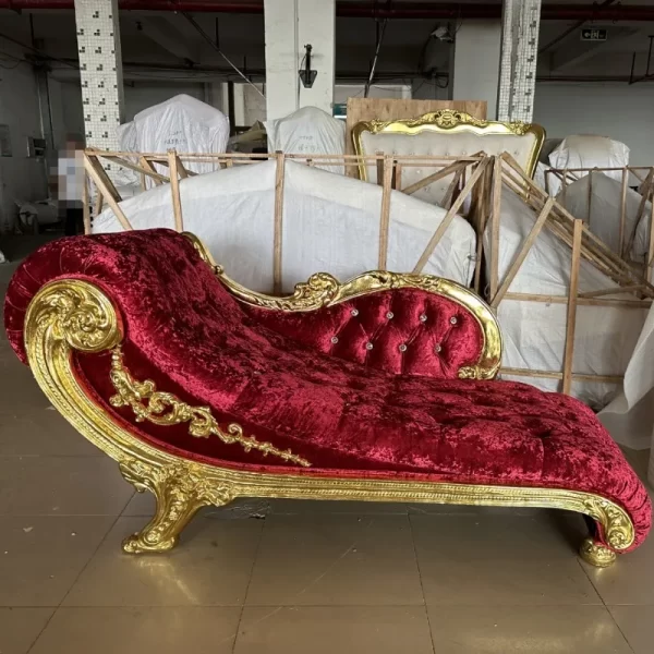 Factory direct sales, high-back chaise lounge, solid wood king chair, concubine sofa, foot massage leisure area, special lying for