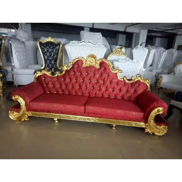 Factory direct sales European carved sofa, wedding sofa KTV bar club sofa - Image 2