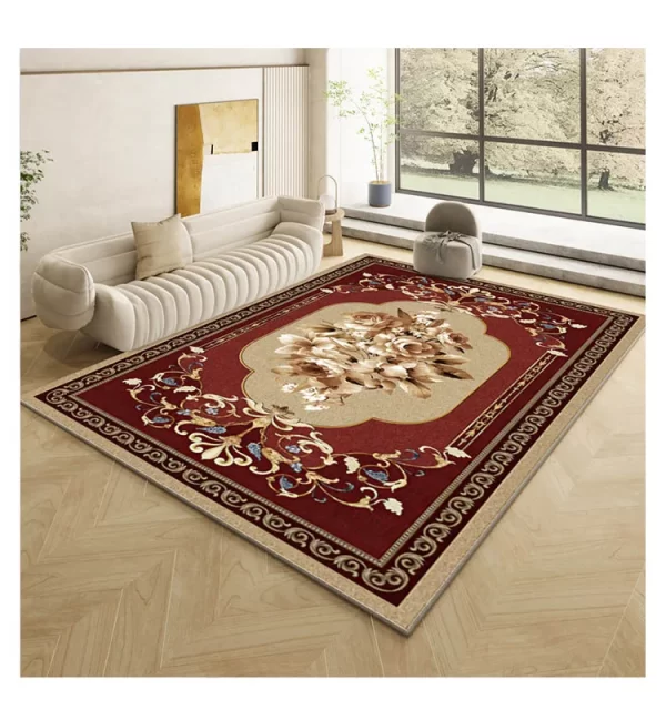 VIKAMA Persian retro ethnic style living room large carpet Bohemian bedroom sofa bed decoration non-slip washable floor mat - Image 15