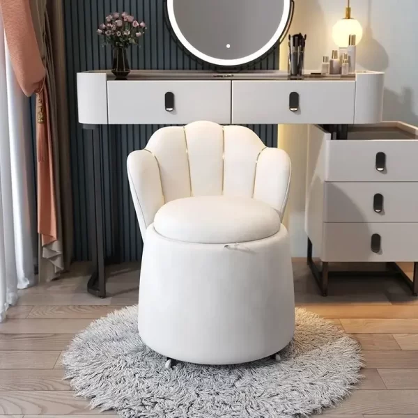 Dressing Table Bedroom Modern Simple Light Luxury Small Apartment Dressing Stool Furniture - Image 4