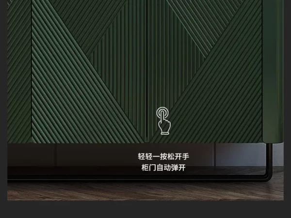 Luxury Style Stone Plate Dining Edge Tea Cabinet Modern Minimalist Living Room Dining Room Dark Green Hallway Side Cabinet - Image 33