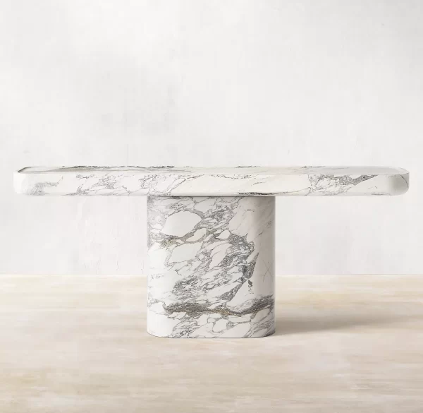 New Arrival Contemporary Carved Console table Luxury Living Room China Factory Customization - Image 2