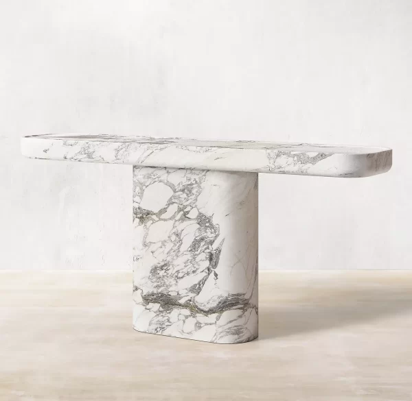 New Arrival Contemporary Carved Console table Luxury Living Room China Factory Customization - Image 3