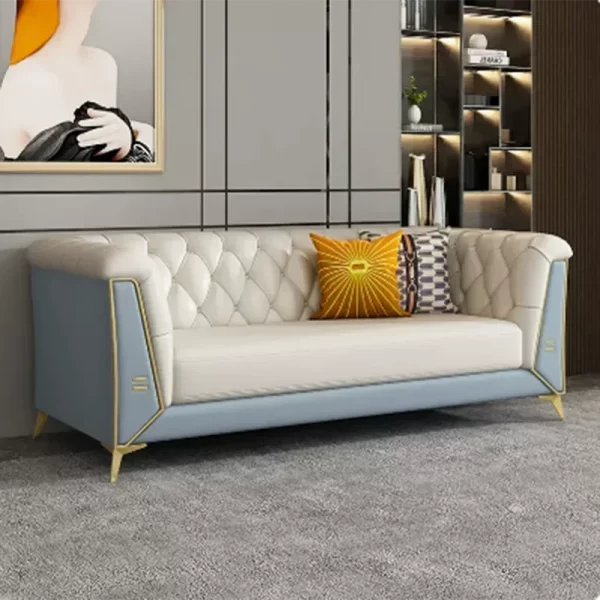 Living Room Sofas Modern Corner Sofa Leather Nordic European Living Room Sofa Prefabricated Oturma Odası Kanepeleri Furniture - Image 5