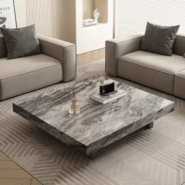 Designer Fashion Coffee Tables Small Mini Nordic Outdoor Coffee Table Low Hallway Table Basse Pour Salon Living Room Furniture - Image 3