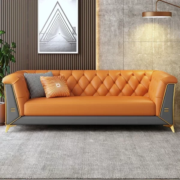 Living Room Sofas Modern Corner Sofa Leather Nordic European Living Room Sofa Prefabricated Oturma Odası Kanepeleri Furniture - Image 16