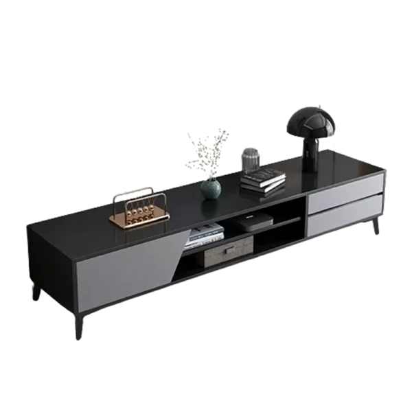 Black Storage Tv Stand Premium Simple Luxury Minimalist Tv Cabinet Simple Stylish Mobili Per La Casa Living Room Furniture