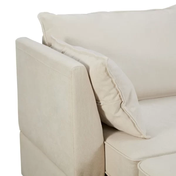 U-Style Sectional Sofa Bed, Reversible Chaise, Storage Sofa - Image 6