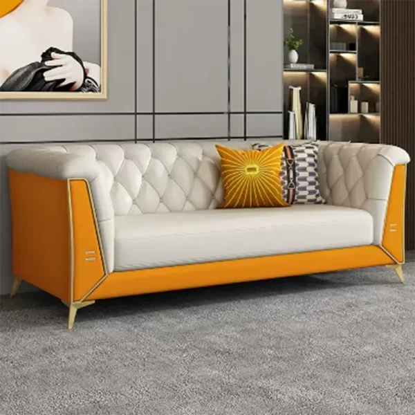 Living Room Sofas Modern Corner Sofa Leather Nordic European Living Room Sofa Prefabricated Oturma Odası Kanepeleri Furniture - Image 4