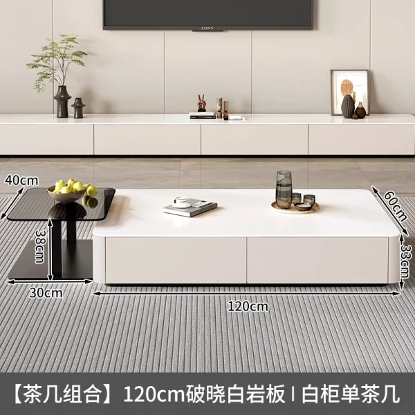 Modern Simple Coffee Table Glamour Design Modern Luxury Coffee Table Living Room Mesa De Centro De Sala Living Room Furniture - Image 7