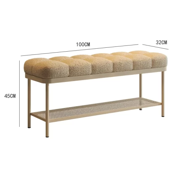 Oil wind shoe change stool household small apartment - Image 10