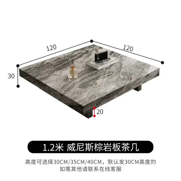 Designer Fashion Coffee Tables Small Mini Nordic Outdoor Coffee Table Low Hallway Table Basse Pour Salon Living Room Furniture - Image 19