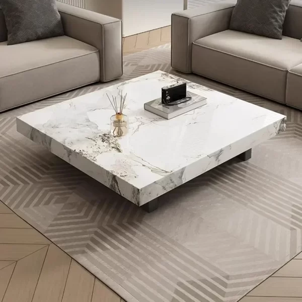 Designer Fashion Coffee Tables Small Mini Nordic Outdoor Coffee Table Low Hallway Table Basse Pour Salon Living Room Furniture - Image 2