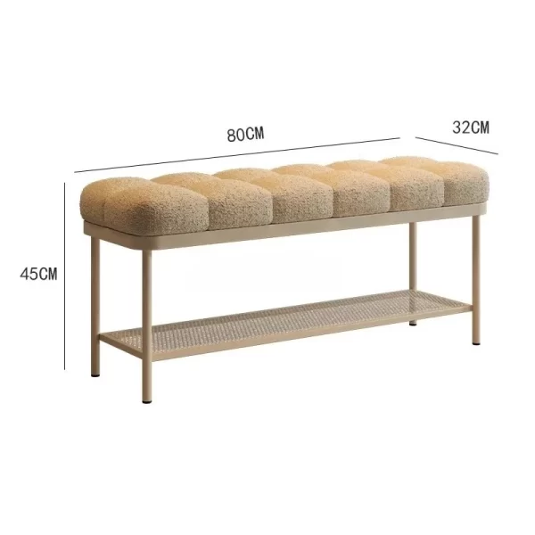 Oil wind shoe change stool household small apartment - Image 6