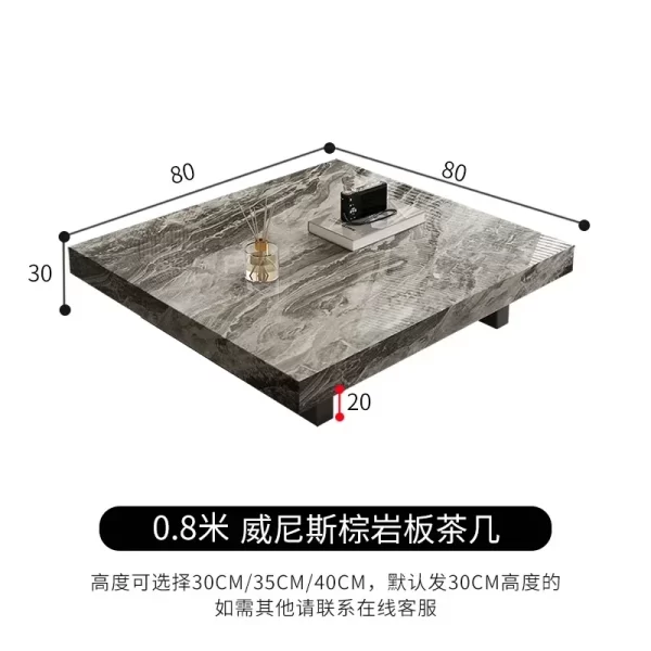 Designer Fashion Coffee Tables Small Mini Nordic Outdoor Coffee Table Low Hallway Table Basse Pour Salon Living Room Furniture - Image 12