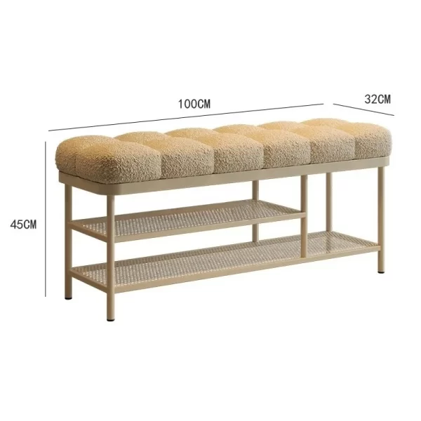 Oil wind shoe change stool household small apartment - Image 3