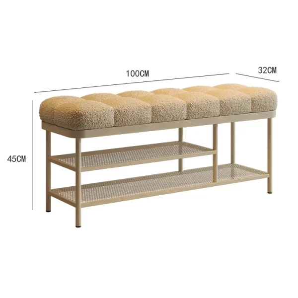 Oil wind shoe change stool household small apartment - Image 13