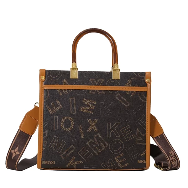 European and American Style Women's Fashionable Printed Single-shoulder Bag, Multi-functional Handbag Bag - Image 11