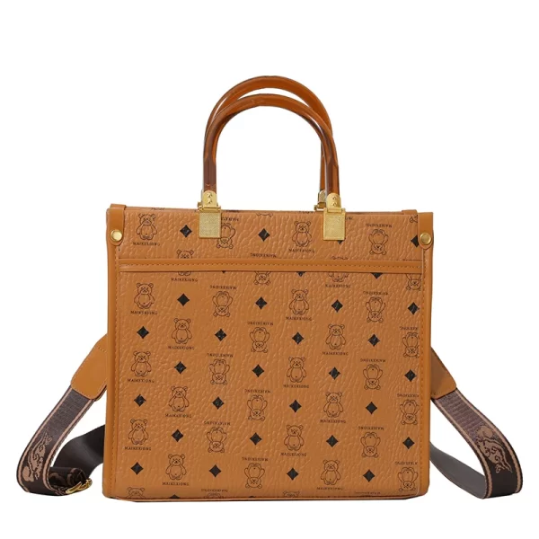 European and American Style Women's Fashionable Printed Single-shoulder Bag, Multi-functional Handbag Bag - Image 7