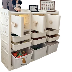 Custom Cheap Furniture Shelf Organizer Rack Boxes Shape for With 5 Drawers Baby Cupboard Toy Storage Children Kids Cabinets