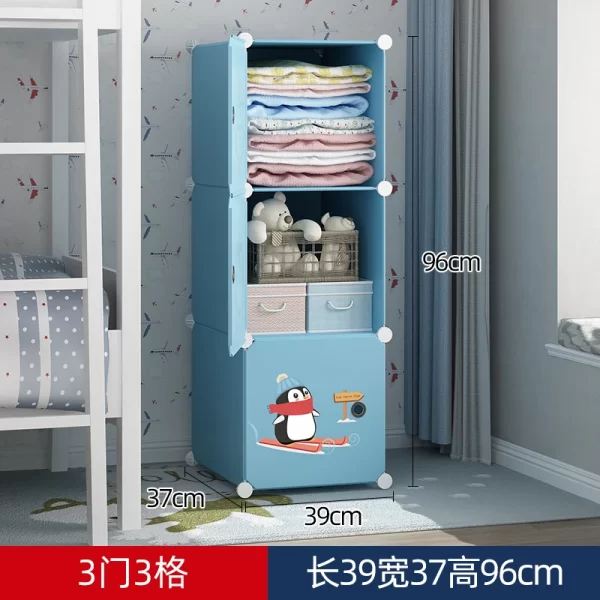 Organizer Baby Cabinets Wardrobe Children's Room Storage Cabinet Cabinets Girl's Drawer Closet Puerta Corredera Baby Furniture - Image 18