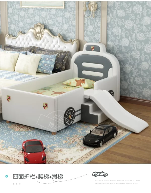 Pretty Luxury Childrens Bed Modern Elegant Villa Comferter Kids Bed Baby Loft Camas De Dormitorio Furniture Home - Image 7