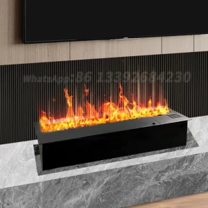 Atomizing Fireplace TV Wall Home Smart Room With Sound Of Firewood Cracking Water Steam Humidifier Vapour Electric Fireplace