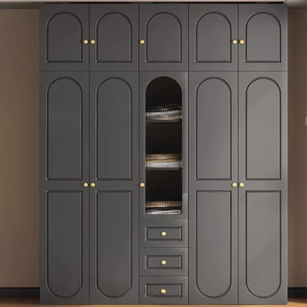 Interior Transparent Tall Closet Glass Hanger Nordic Teen Open Bedroom Wardrobe Organizer Storage Rack Guarda Roupas Furniture - Image 3