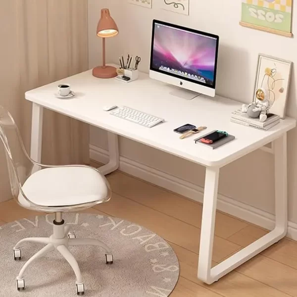 Computer Desk Modern Simple Style Desk for Home Office, 31.5 inch Small Writing Table Study Corner Work Desk for Bedroom Table - Image 7