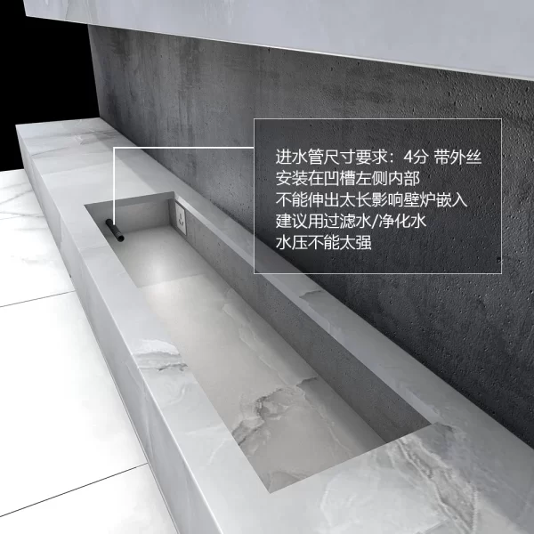 2024 Smart WiFi 3D Mist Fireplace with Alexa Control - Realistic LED Flame, Humidifier & Aromatherapy, Child/Pet Safe, EU Wareho - Image 9