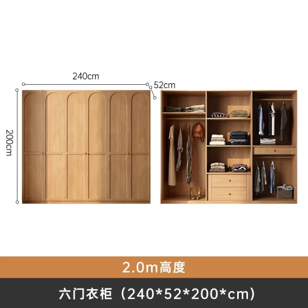 Bedroom Furniture Multifunction Storage Bed Perfume Organizer Clothing Rack Szafa Tekstylna Na Ubrania Home Decoration - Image 5