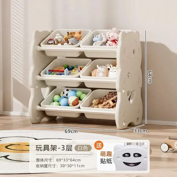 Large Desk Side Bookshelf Organizer Mobile Document Storage Rack Bookshelf Desk Storage Libreria Infantil Home Child Library - Image 10
