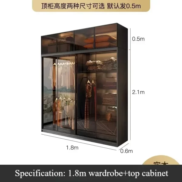 Shelf Shelve Wardrobes Organizer Underwear Nordic Storage Open Closets Cabinet Modern Ropero Armable De Ropa Bedroom Furniture - Image 23