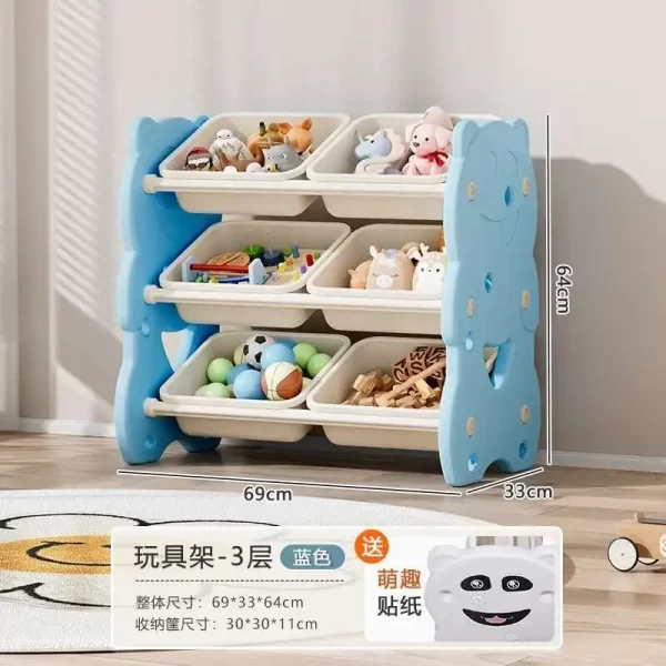 Large Desk Side Bookshelf Organizer Mobile Document Storage Rack Bookshelf Desk Storage Libreria Infantil Home Child Library - Image 9
