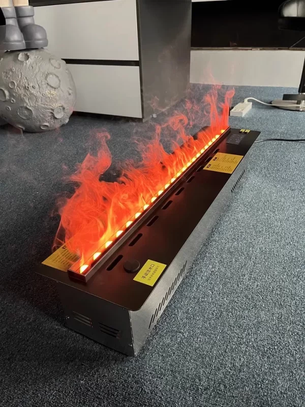 2024 Smart WiFi 3D Mist Fireplace with Alexa Control - Realistic LED Flame, Humidifier & Aromatherapy, Child/Pet Safe, EU Wareho - Image 5