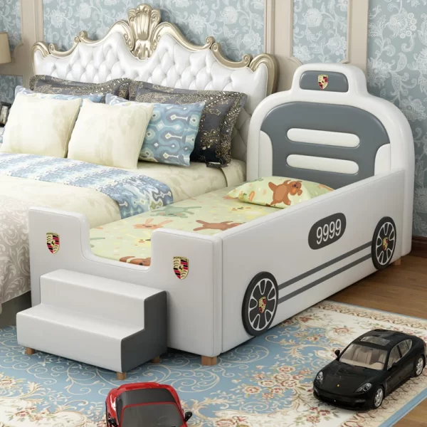 Pretty Luxury Childrens Bed Modern Elegant Villa Comferter Kids Bed Baby Loft Camas De Dormitorio Furniture Home - Image 2