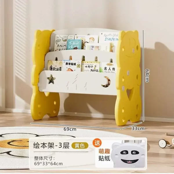 Large Desk Side Bookshelf Organizer Mobile Document Storage Rack Bookshelf Desk Storage Libreria Infantil Home Child Library - Image 11
