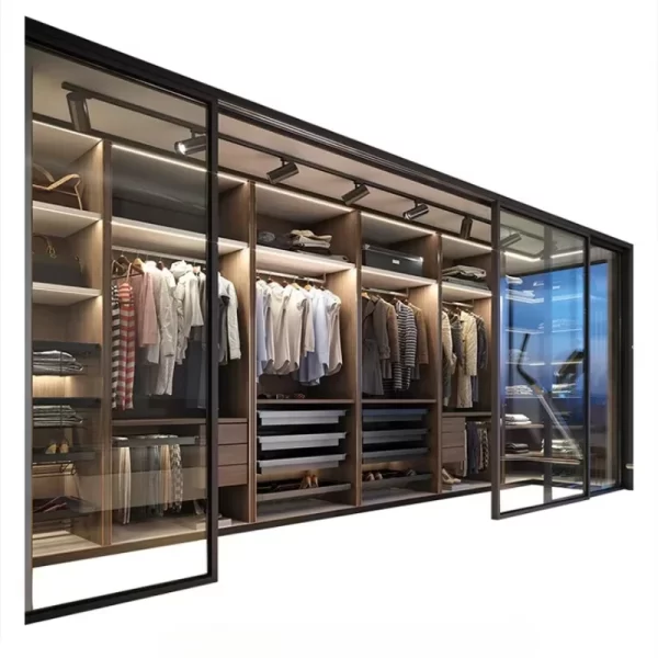 Best Seller Customization Display Rack Vintage Clothes Walk in Closet Furniture Vintage Walk in Wardrobe Stand Furniture - Image 5