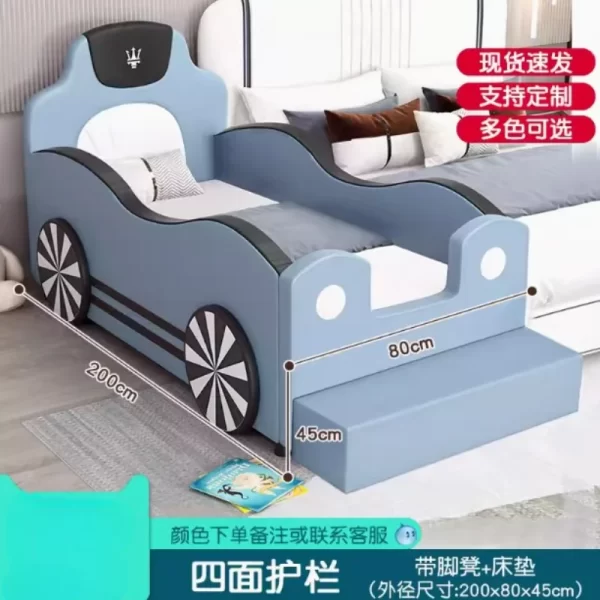 Cute Unique Modern Childrens Bed House Luxury Pretty Comferter Loft Kids Bed Baby Villa Camas De Dormitorio Bedroom Furniture - Image 9